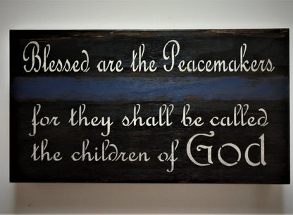 Liberty Home Concealment Mini “Blessed are the Peacemakers” Concealment Wall Art