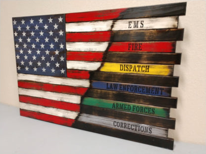 Liberty Home Concealment “First Responder Heroes” Concealment Flag