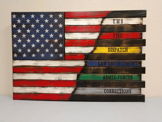 Liberty Home Concealment “First Responder Heroes” Concealment Flag