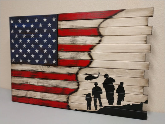 Liberty Home Concealment "Heroes In Arms" Concealment Flag