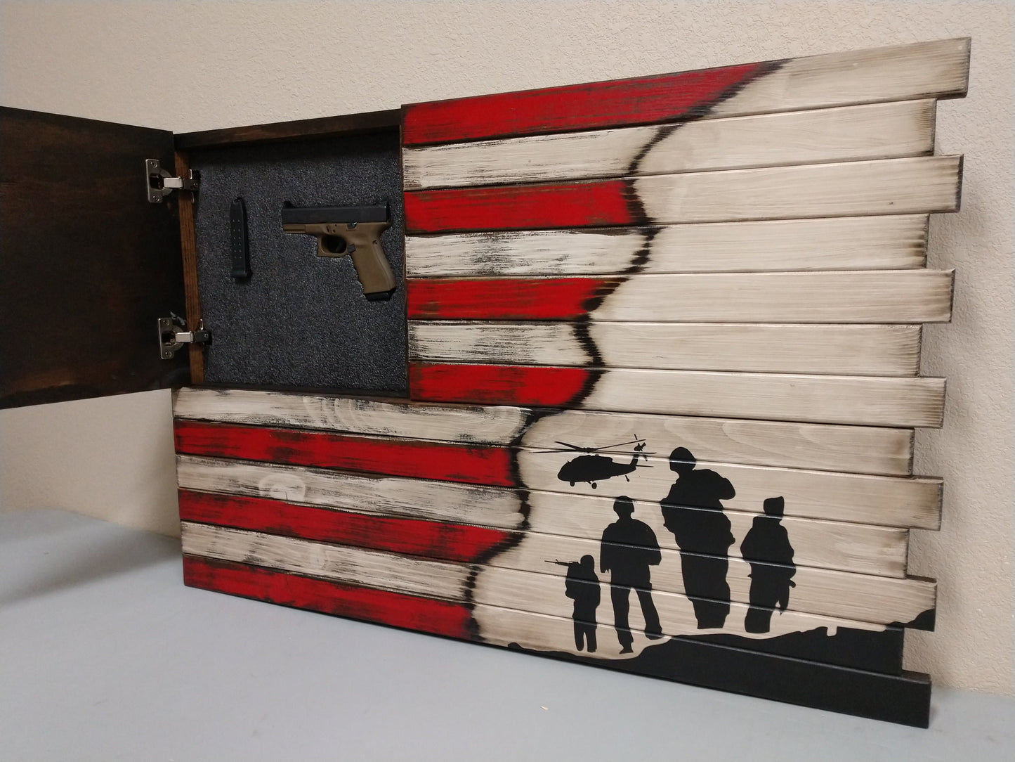 Liberty Home Concealment "Heroes In Arms" Concealment Flag
