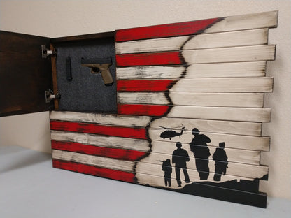 Liberty Home Concealment "Heroes In Arms" Concealment Flag