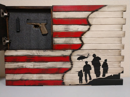 Liberty Home Concealment "Heroes In Arms" Concealment Flag