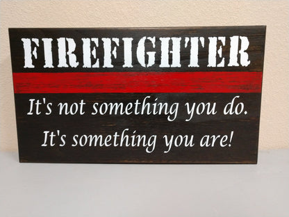 Liberty Home Concealment Mini Thin Red Line Firefighter Concealment Art