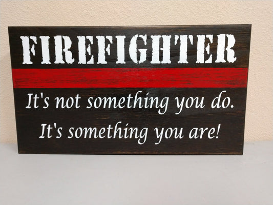 Liberty Home Concealment Mini Thin Red Line Firefighter Concealment Art