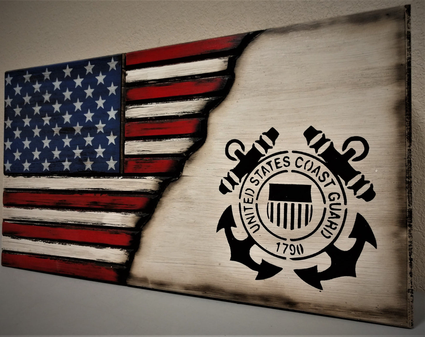 Liberty Home Concealment Mini American Flag Gun Concealment Case w/ Hybrid Design