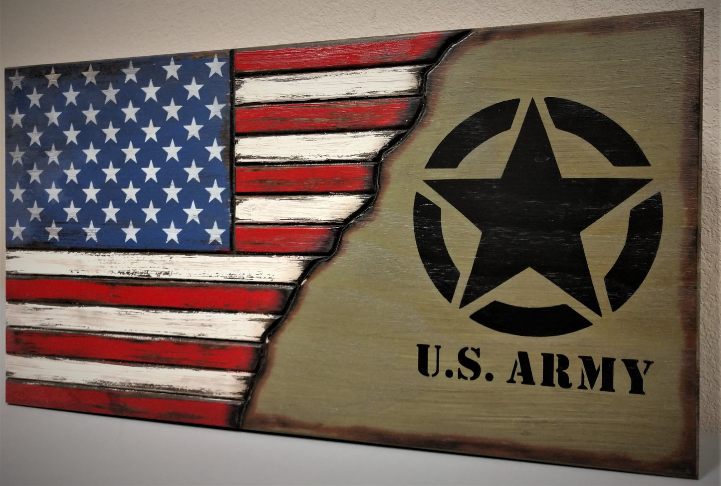 Liberty Home Concealment Mini American Flag Gun Concealment Case w/ Hybrid Design