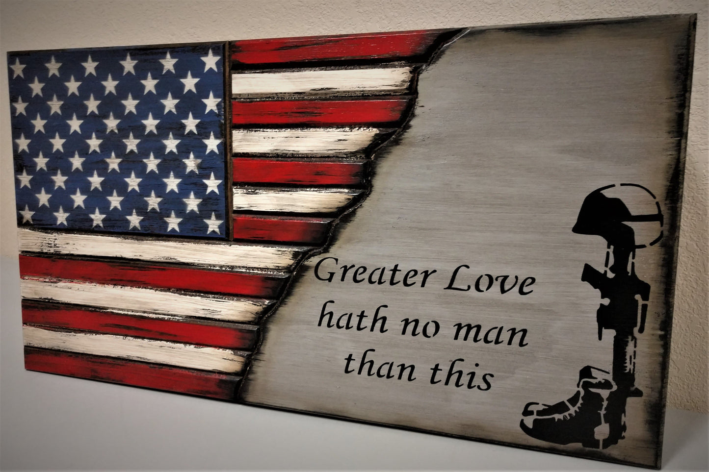 Liberty Home Concealment Mini American Flag Gun Concealment Case w/ Hybrid Design