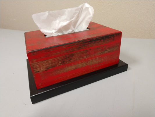 Liberty Home Concealment Wooden Gun Concealment Tissue Box
