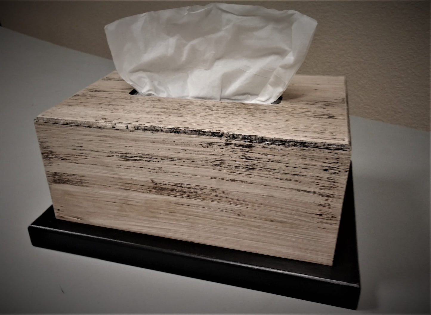 Liberty Home Concealment Wooden Gun Concealment Tissue Box