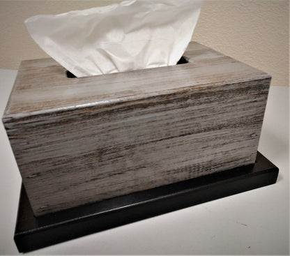 Liberty Home Concealment Wooden Gun Concealment Tissue Box