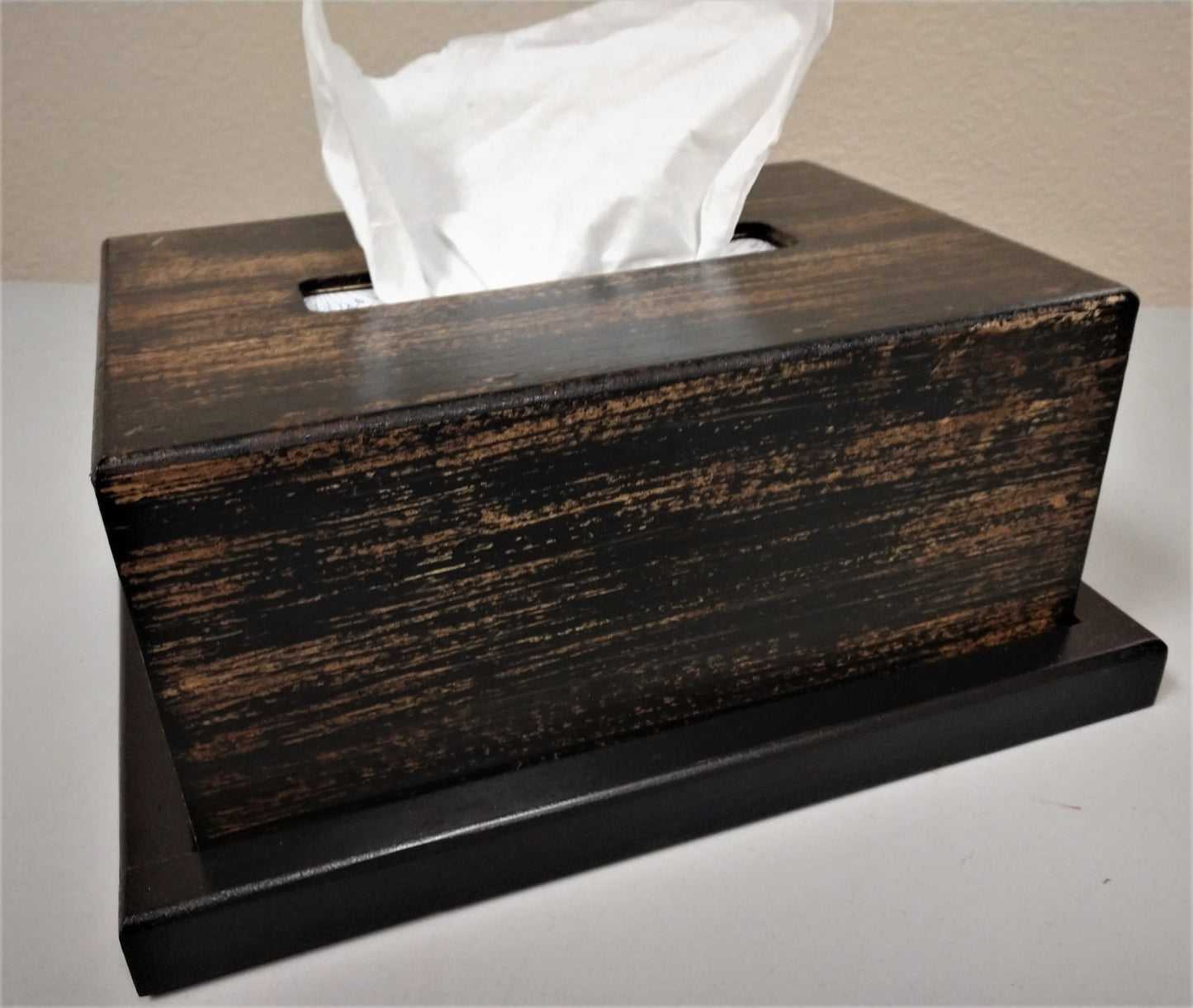 Liberty Home Concealment Wooden Gun Concealment Tissue Box