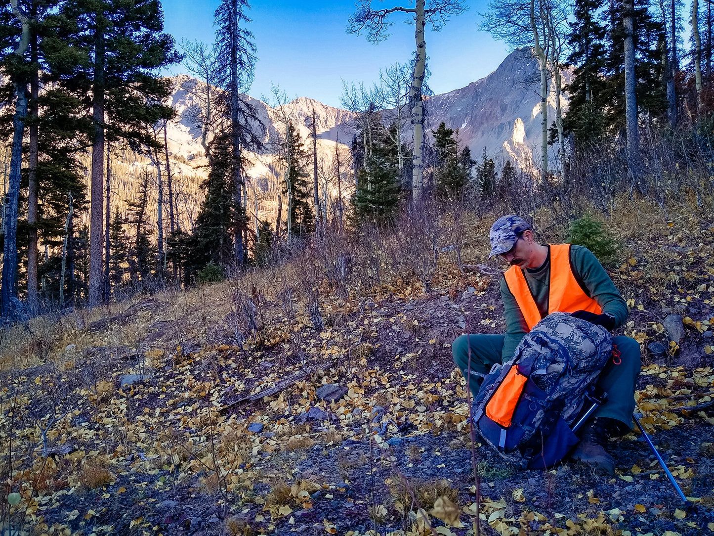 Orange Aglow Beacon Blaze Orange Vest