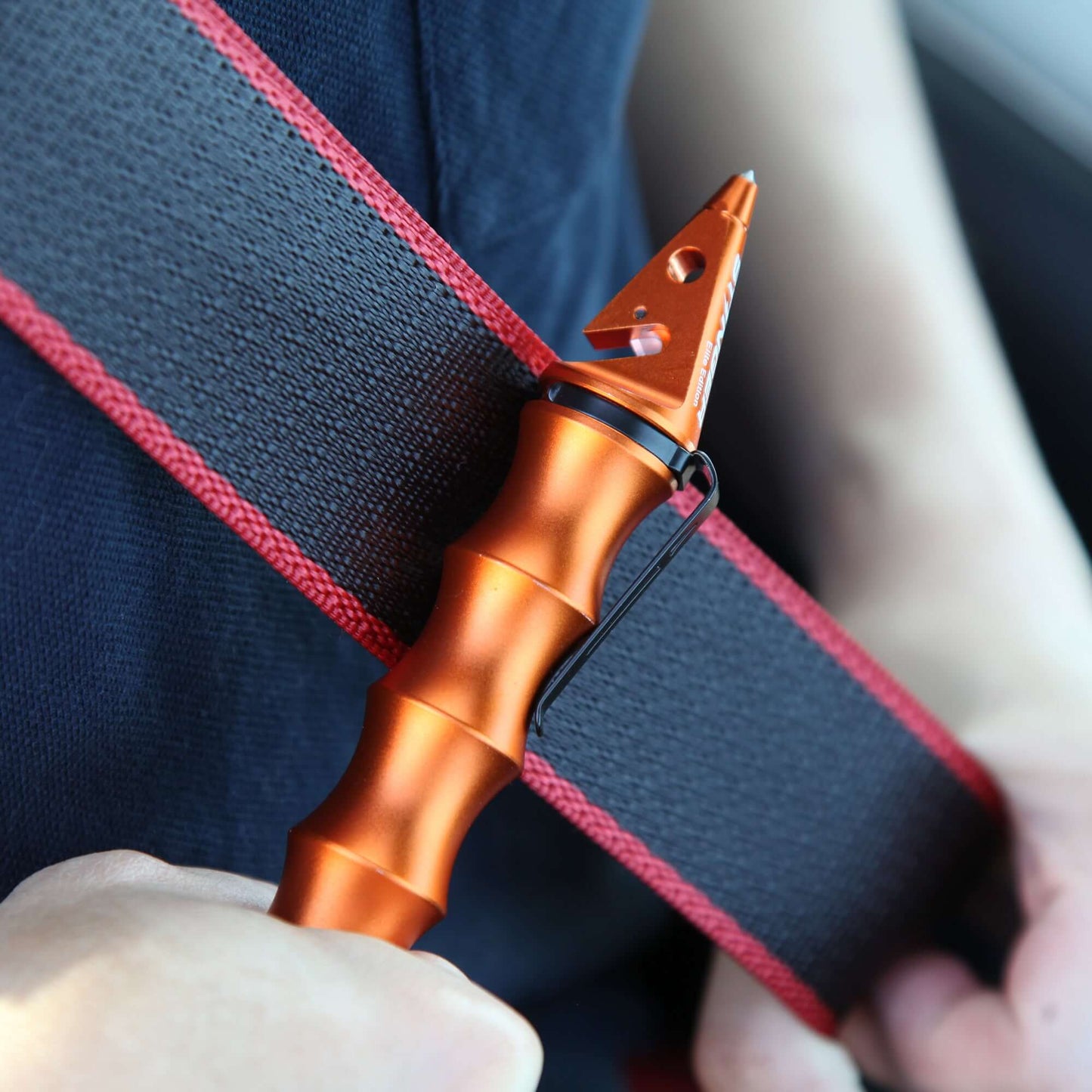 Stinger Survival Tools Whip Car Emergency Tool (Elite Edition, Orange)
