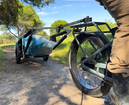 Moved By Bikes  SUP and Kayak Trailer V2 - Hitch Adapter