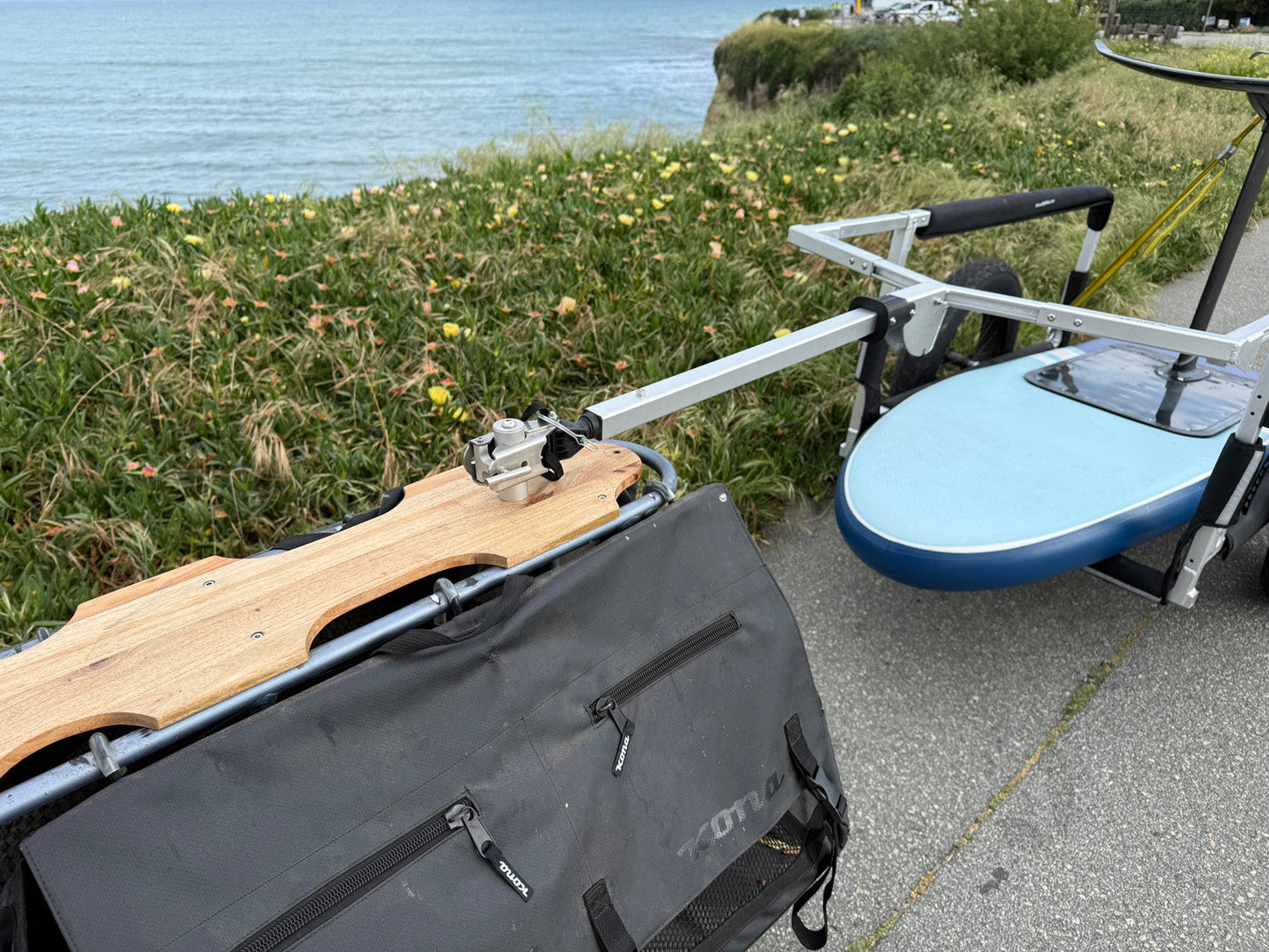 Moved By Bikes  SUP and Kayak Trailer V2 - Hitch Adapter