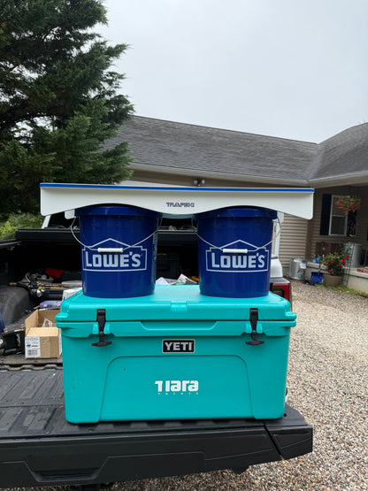 TRAPSKI Premium Double Bucket 33" Raised Fillet Table Cutting Board