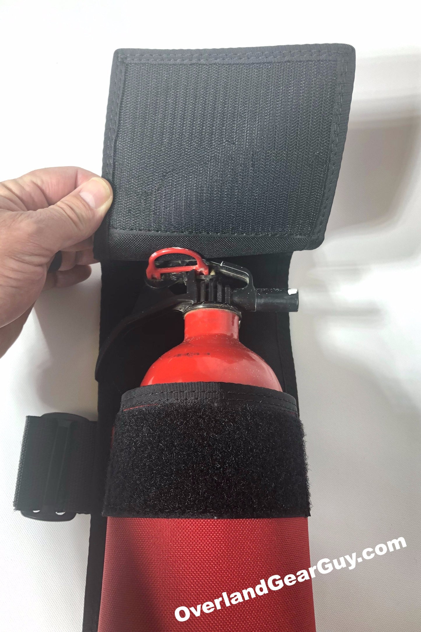 Overland Gear Guy Jeep Fire Extinguisher Pouch Roll Bar