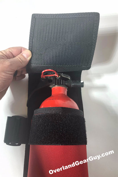Overland Gear Guy Jeep Fire Extinguisher Pouch Roll Bar