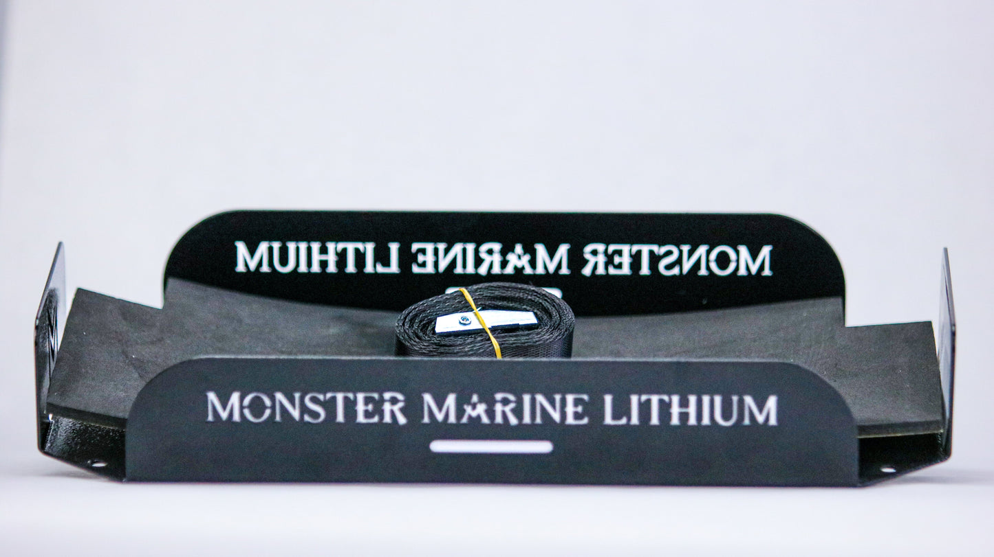 Monster Marine Lithium Custom Aluminum Battery Tray