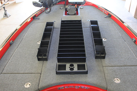 AMPD Marine NPDRANG0005 2015-2021 Ranger®  Z521C/L ANGLED FRONT DECK CENTER COMPARTMENT TACKLE STORAGE TRAY SYSTEM