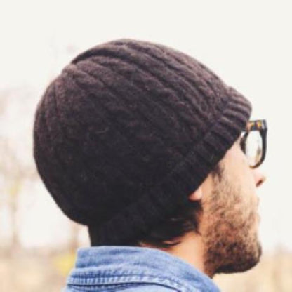 The Buffalo Wool Co. Cabled Bison Beanie
