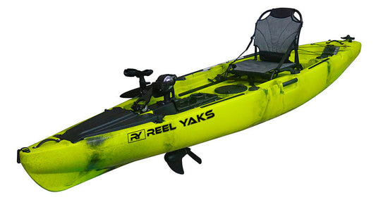 Reel Yaks 12' Ranger Propeller Drive Fishing Kayak