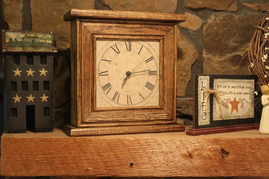 Liberty Home Concealment "Peacemaker” Wooden Gun Concealment Clock
