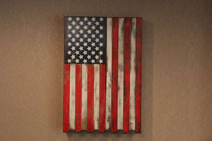 Liberty Home Concealment Large Vertical Hanging American Flag Gun Concealment Case