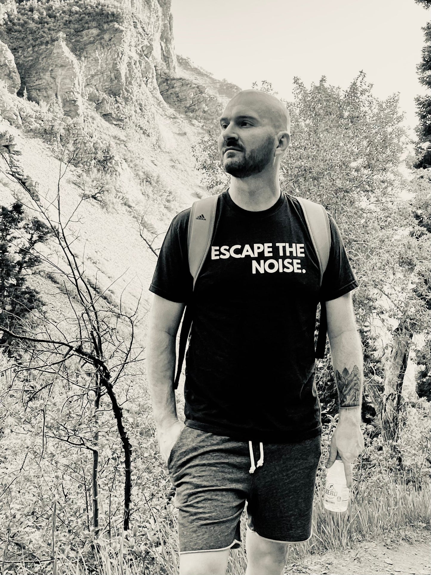 Timpanogos Hiking Co. Escape the Noise Graphic Tee