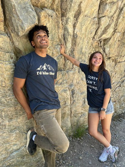 Timpanogos Hiking Co. I'd Hike That Graphic Tee
