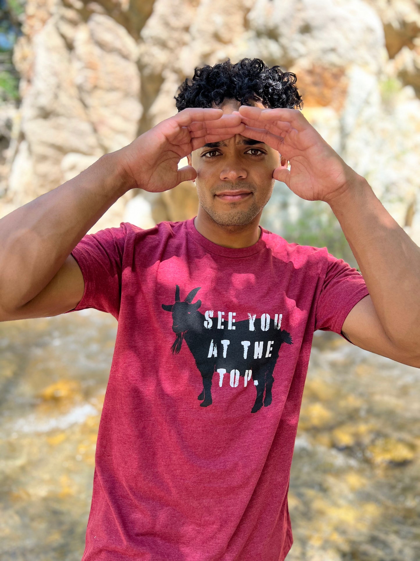 Timpanogos Hiking Co. See You At the Top Graphic Tee