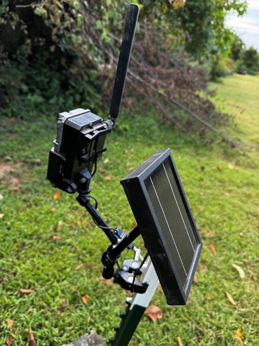 Shop Thermal Optics Tri-Claw Trail Camera & Solar Panel Clamp Mount