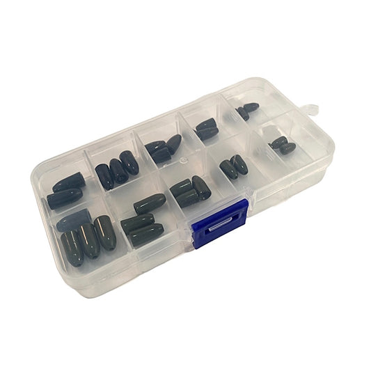 Dirt Cheap Small To Medium Tungsten Weight Kit | With Box | 31 Piece Kit