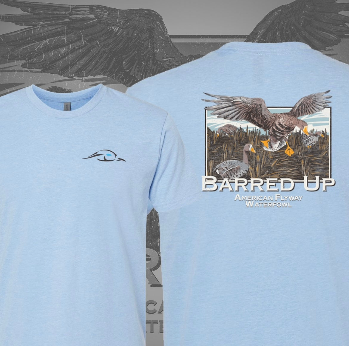 AF Waterfowl Specklebelly Barred Up Tee