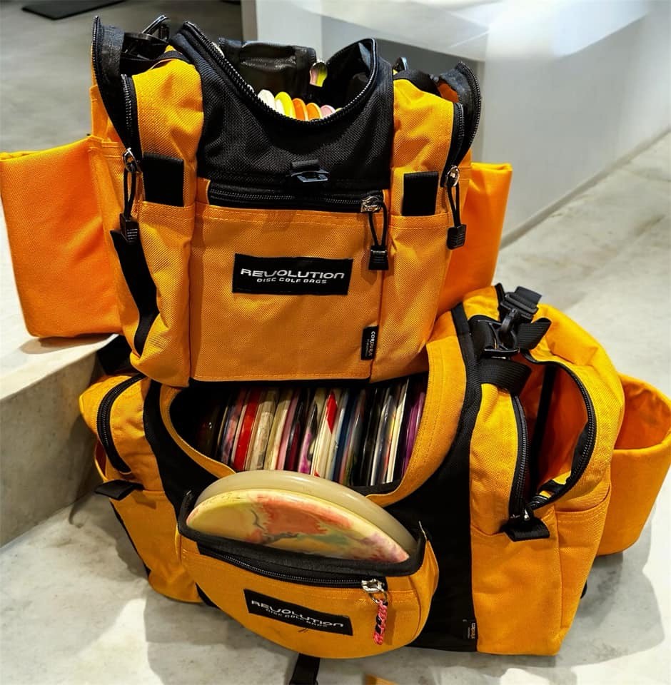 Gotta Go Gotta Throw Revolution Carolina Team V3 Disc Golf Bag - Golden Dream