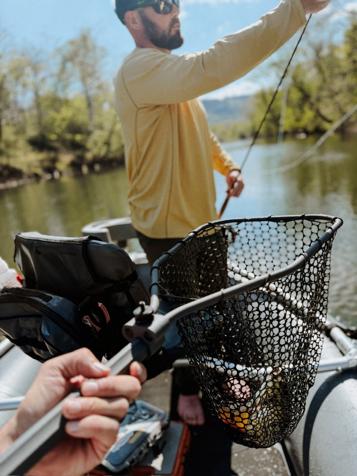 Natives Fly Fishing Boat Net