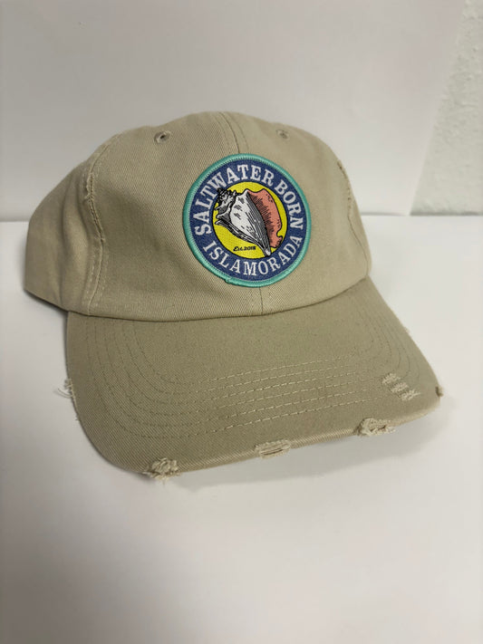 Saltwater Born Islamorada Vintage Distressed Hat