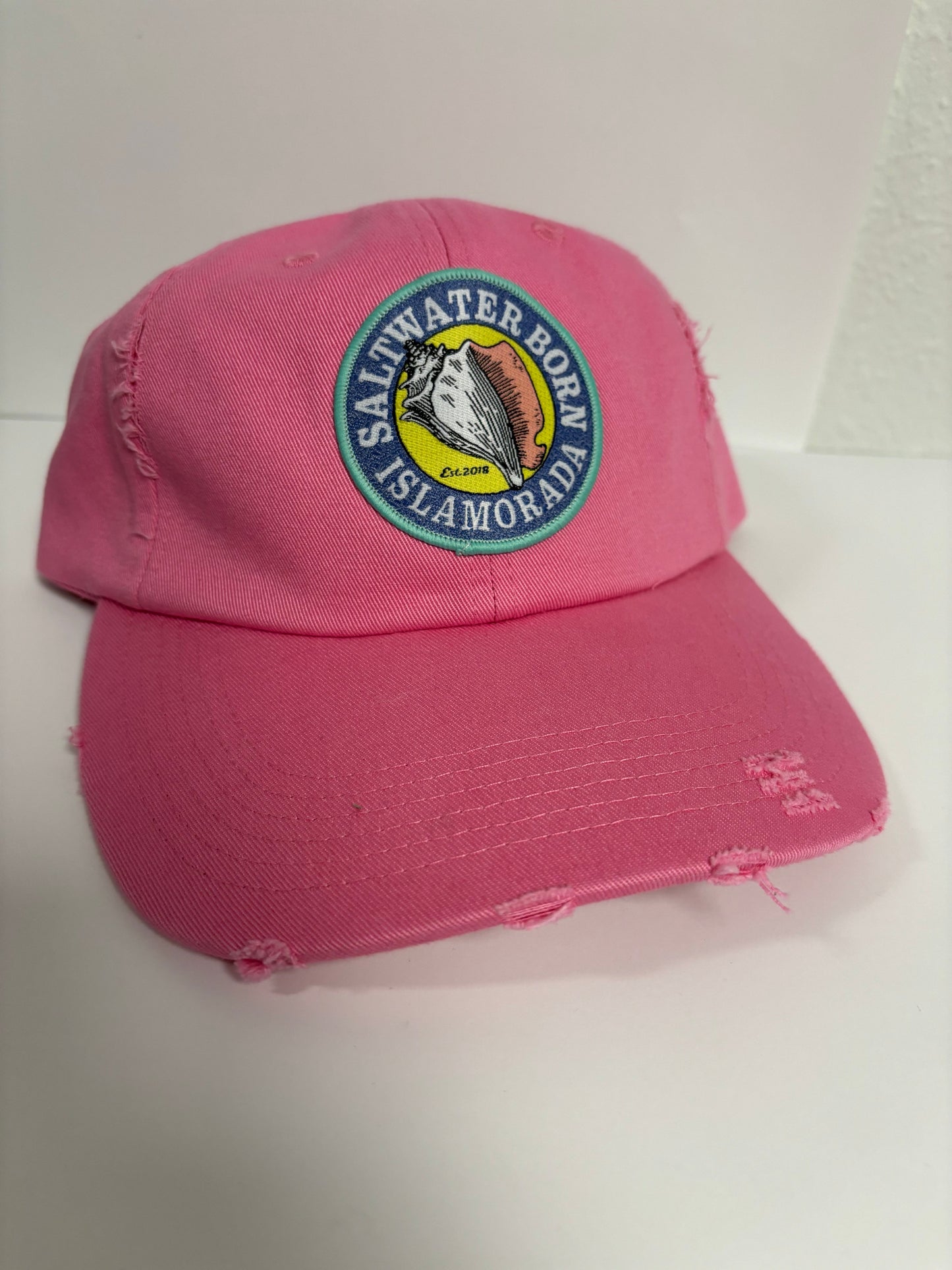 Saltwater Born Islamorada Vintage Distressed Hat