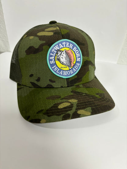 Saltwater Born Islamorada Structured Mesh Trucker Hat