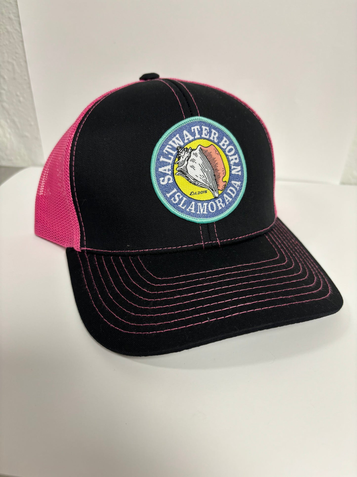 Saltwater Born Islamorada Structured Mesh Trucker Hat