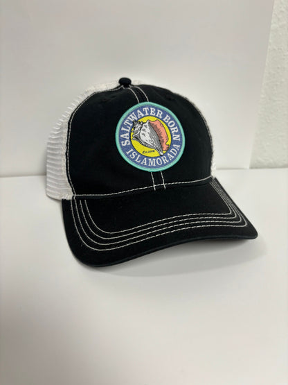 Saltwater Born Islamorada Vintage Trucker Mesh Hat