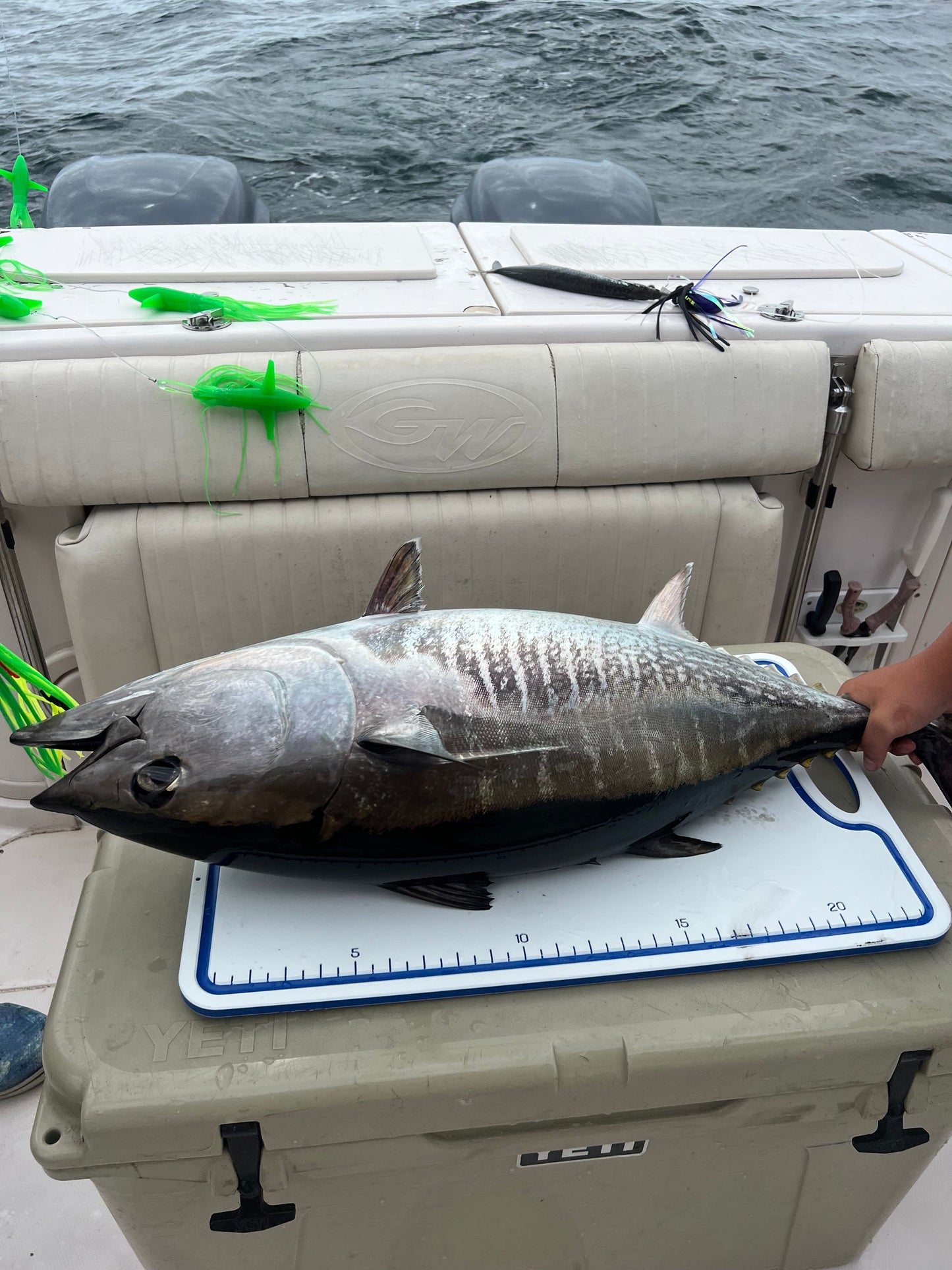 TRAPSKI Premium Bucket or Cooler Fishing Cutting Board