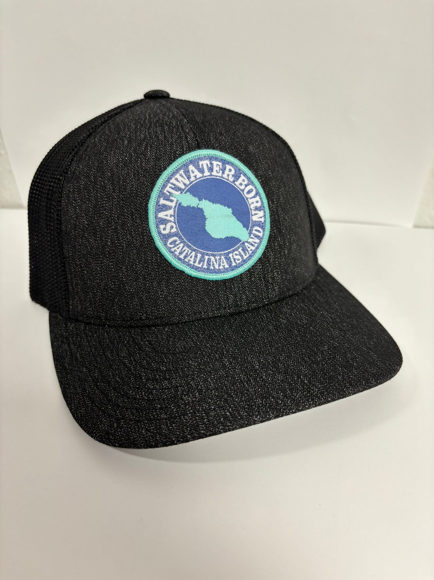 Saltwater Born Catalina Island, CA Flexfit Hat