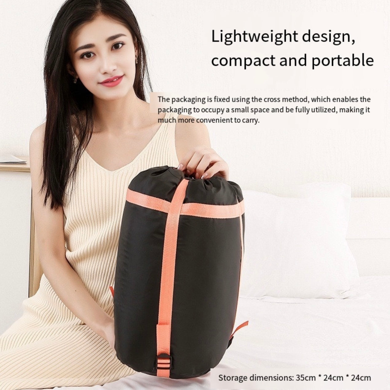 LITEGUEST Winter Heated Single Sleeping Bag 5V Electric Camping Gear