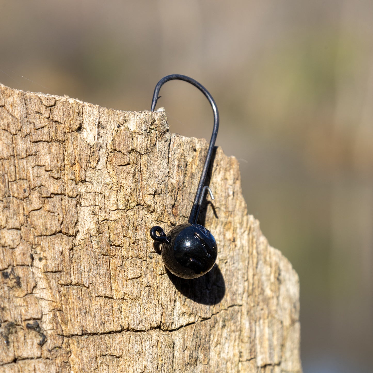 Reaction Tackle Ball Jigs (10-Pack) – Premium Round Jig Heads for Soft Plastics