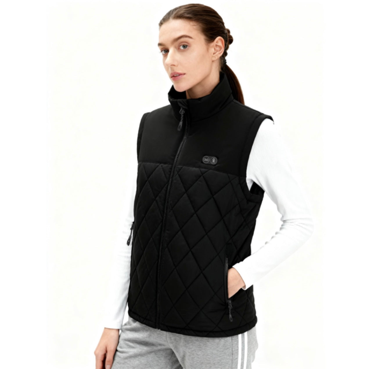 LITEGUEST Dual-Control Heated Vest – 17-Zone USB Heated Winter Vest