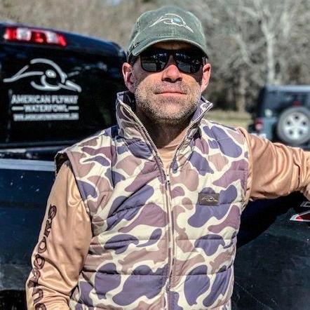 AF Waterfowl - Old School Camo Puffer Vest