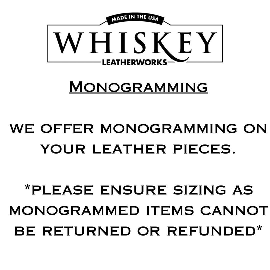 Whiskey Leatherworks Surf & Turf Belts - Freshwater Series