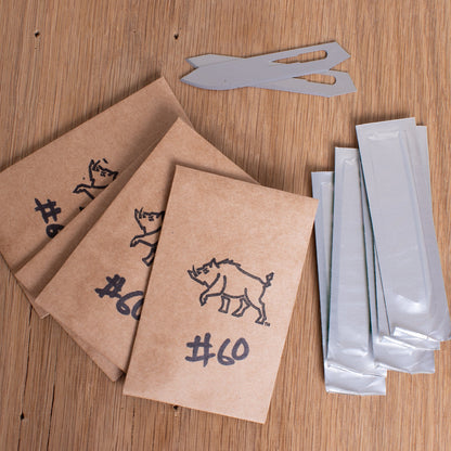 Grit Knives #60 Replaceable Scalpel Blades ( Qty 5)